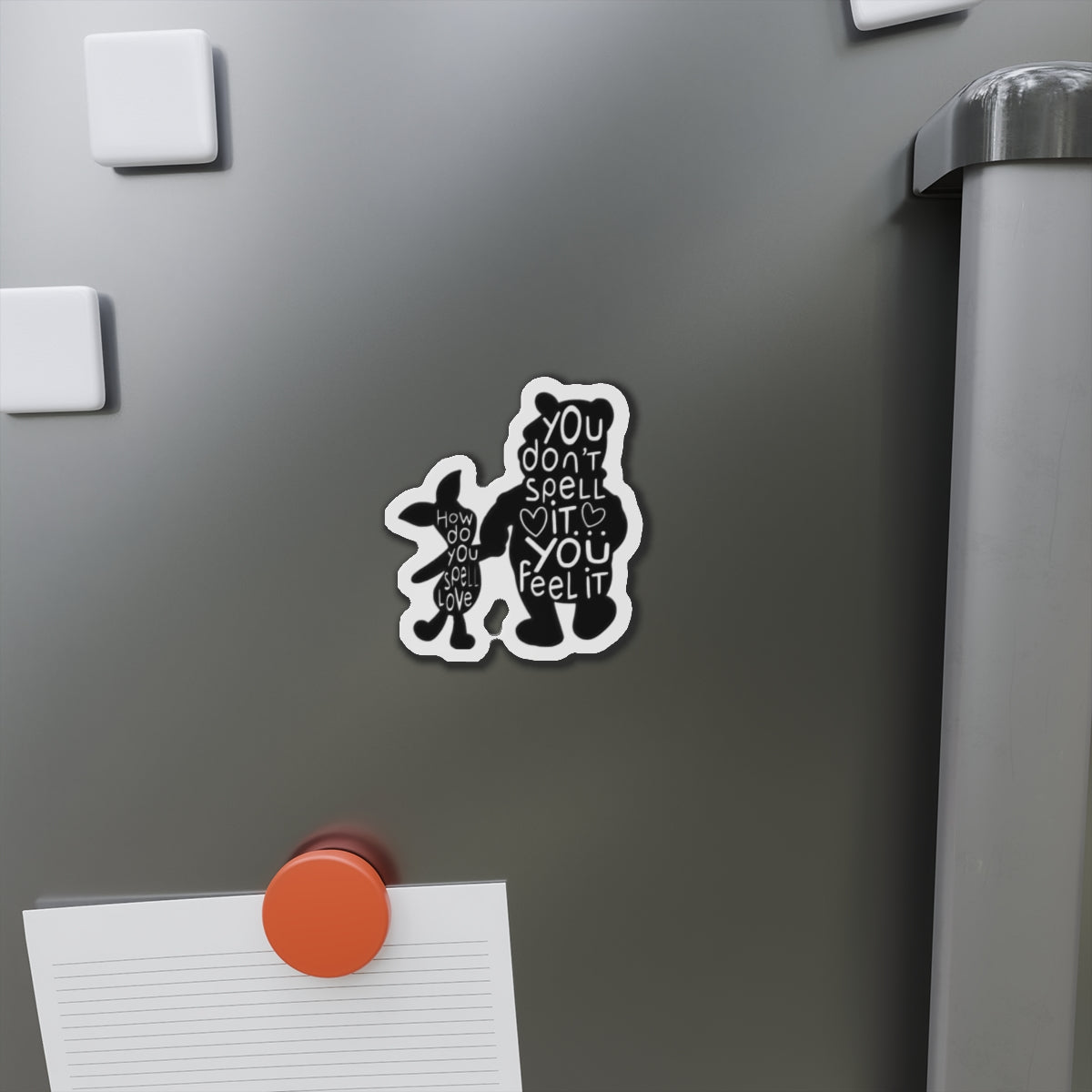 Pooh & Piglet Die-Cut Magnets