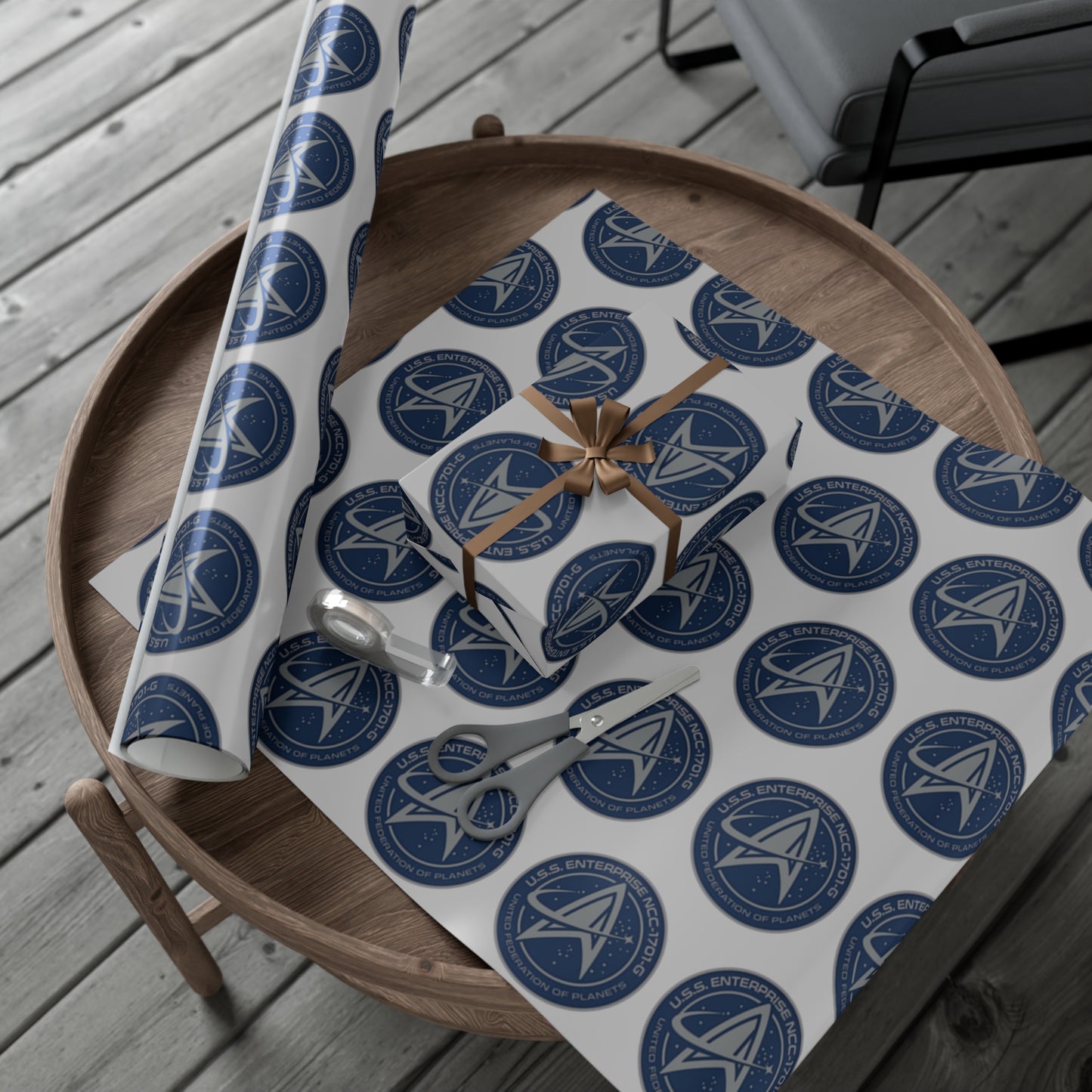 Star Trek UFP Gift Wrap Papers