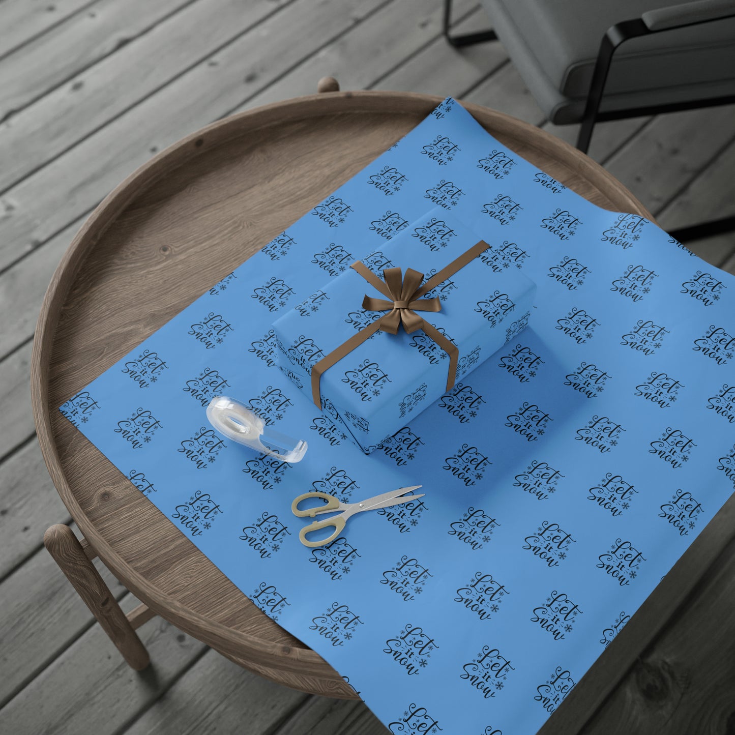 Let It Snow Wrapping Paper