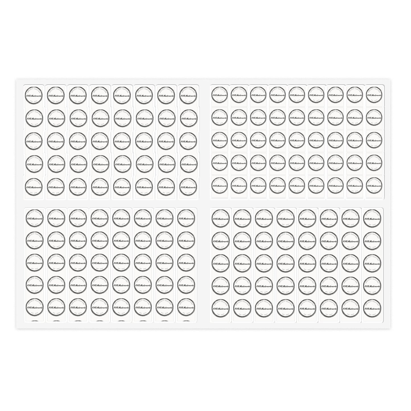 K&B Masterworks Sticker Sheets