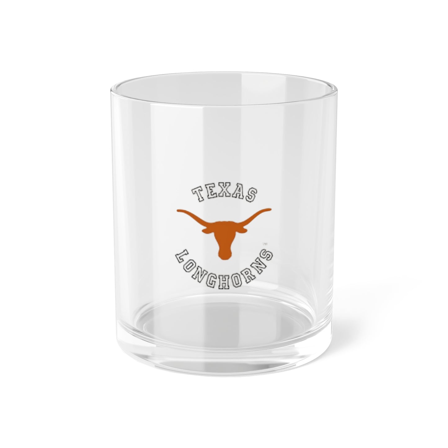 Texas Longhorns Bar Glass