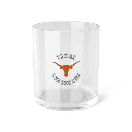 Texas Longhorns Bar Glass
