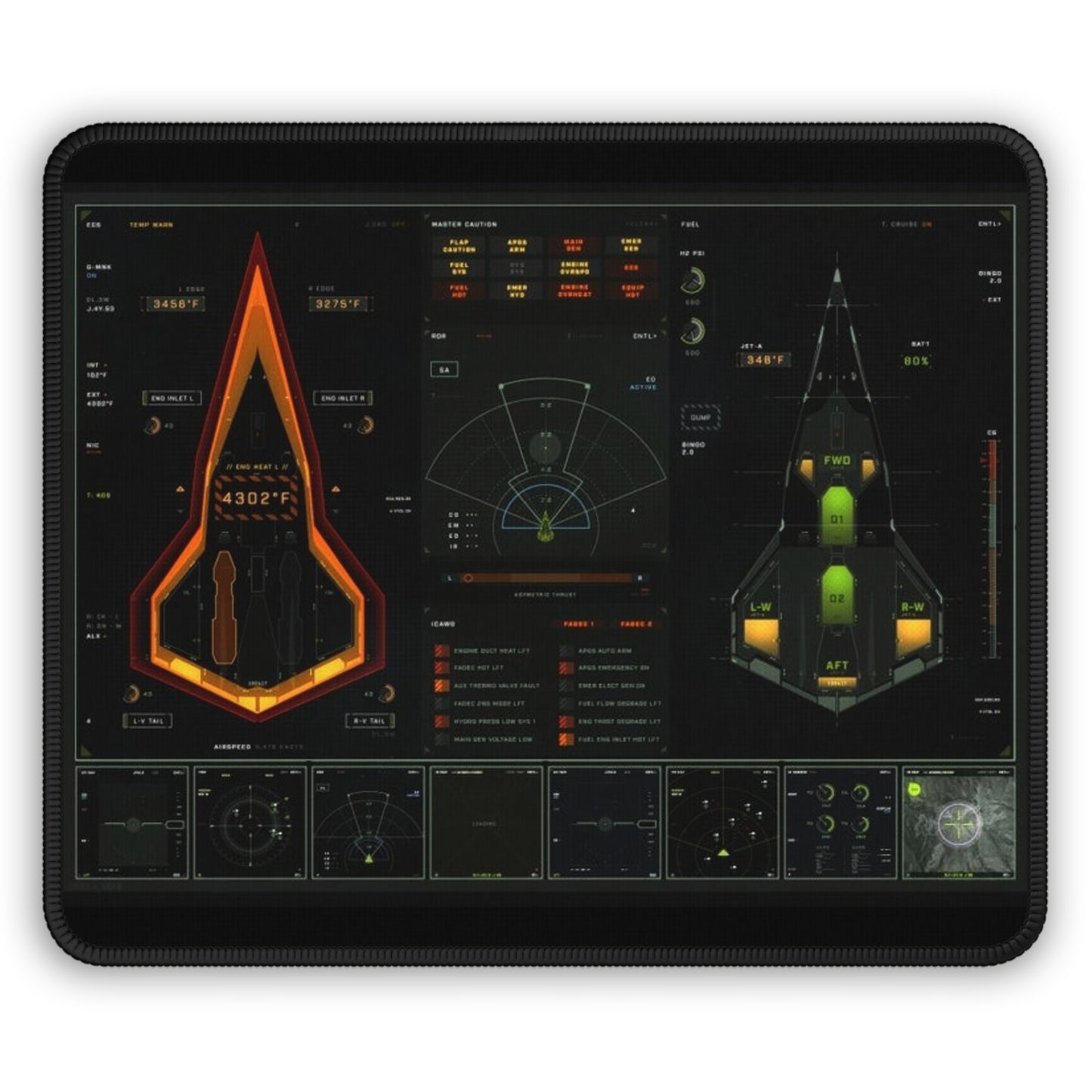 Darkstar Gaming Mouse Pad