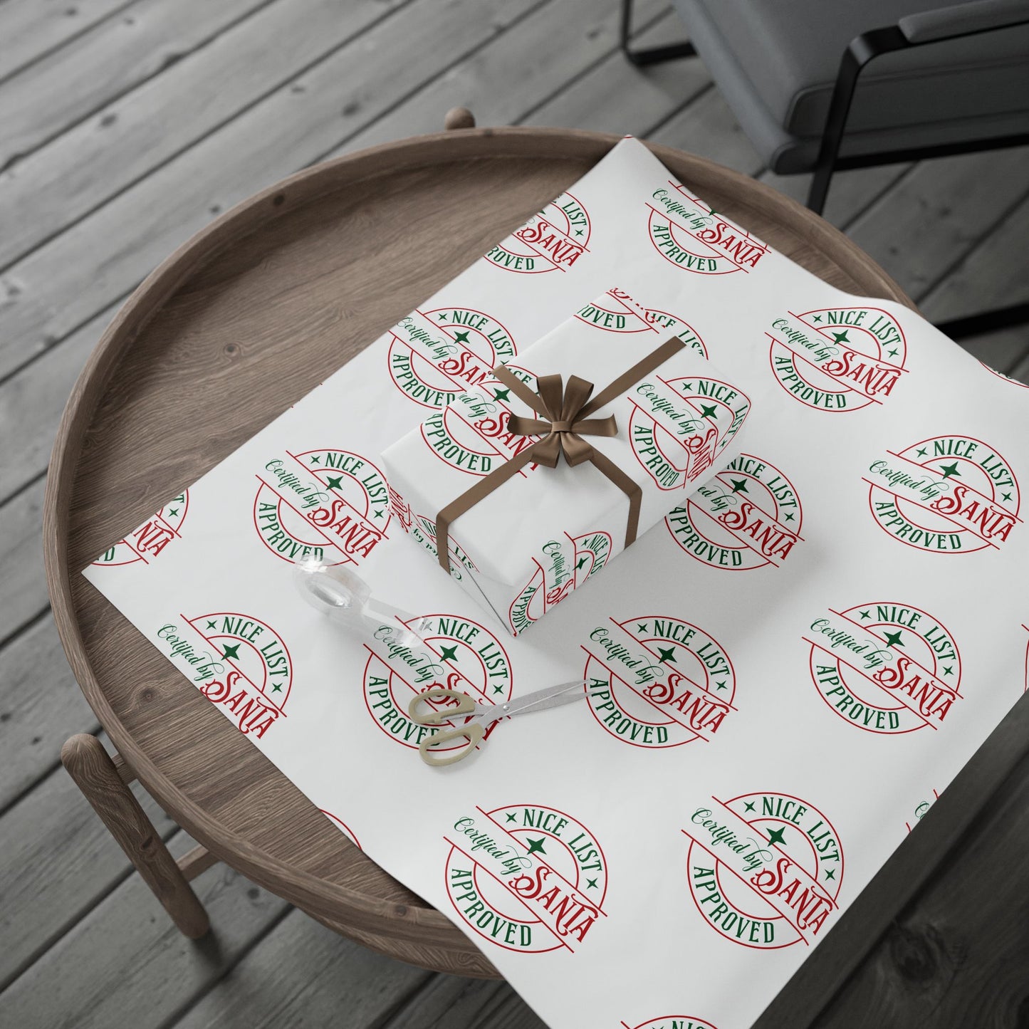 Nice List Wrapping Paper