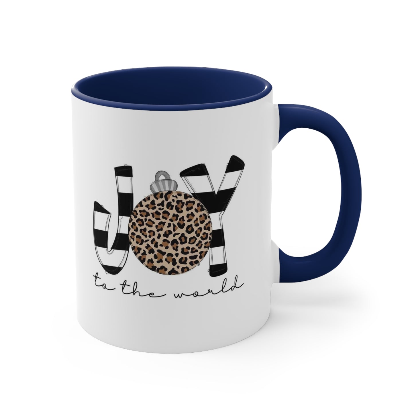 Joy to the World Accent Coffee Mug, 11oz