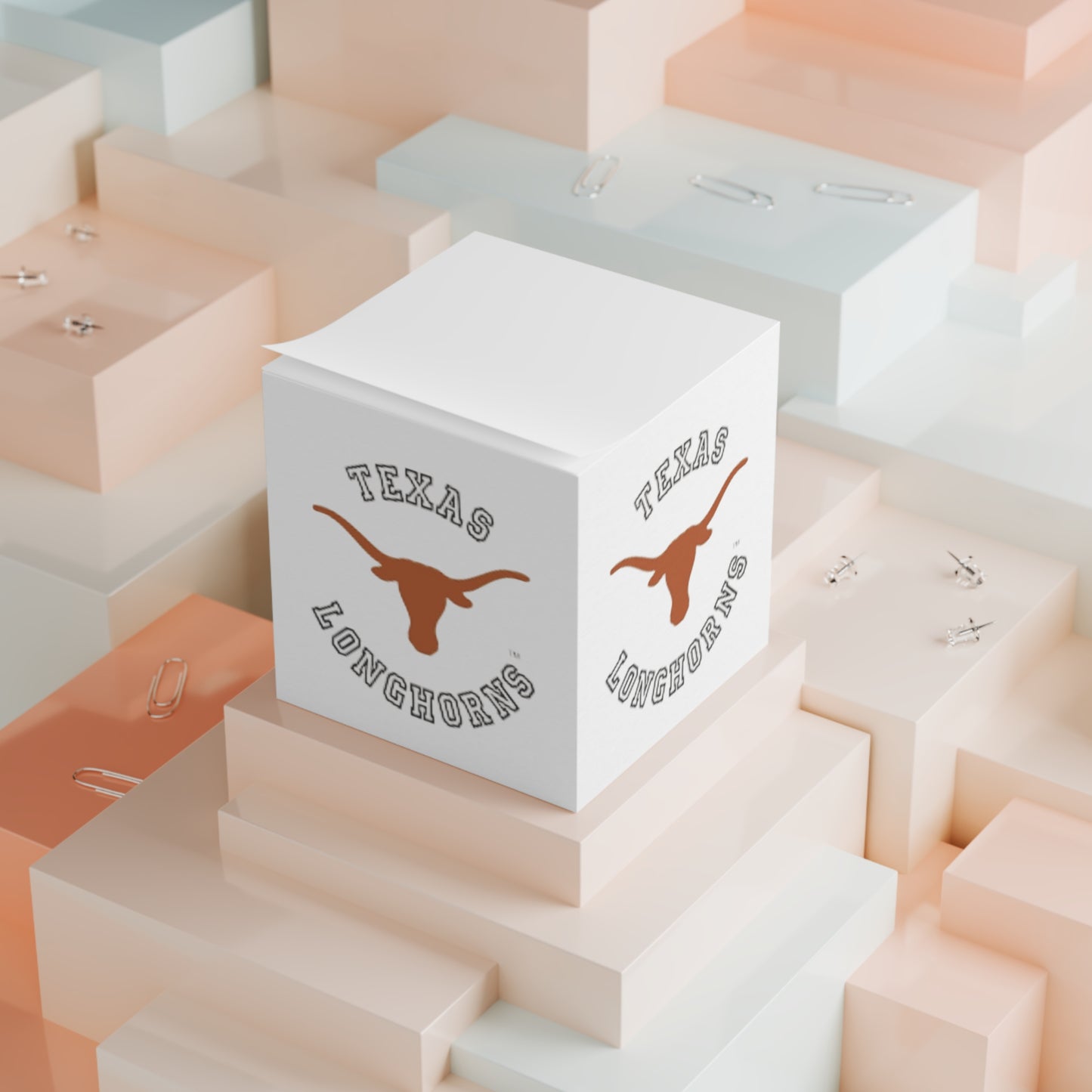 Texas Longhorns Note Cube – University of Texas Sticky Memo Block