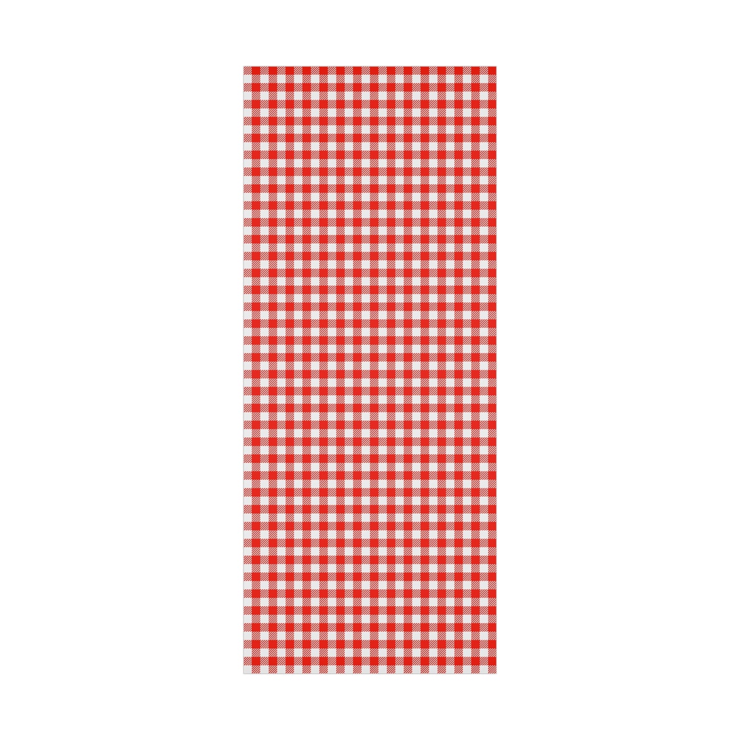 Red Check Gift Wrap Papers