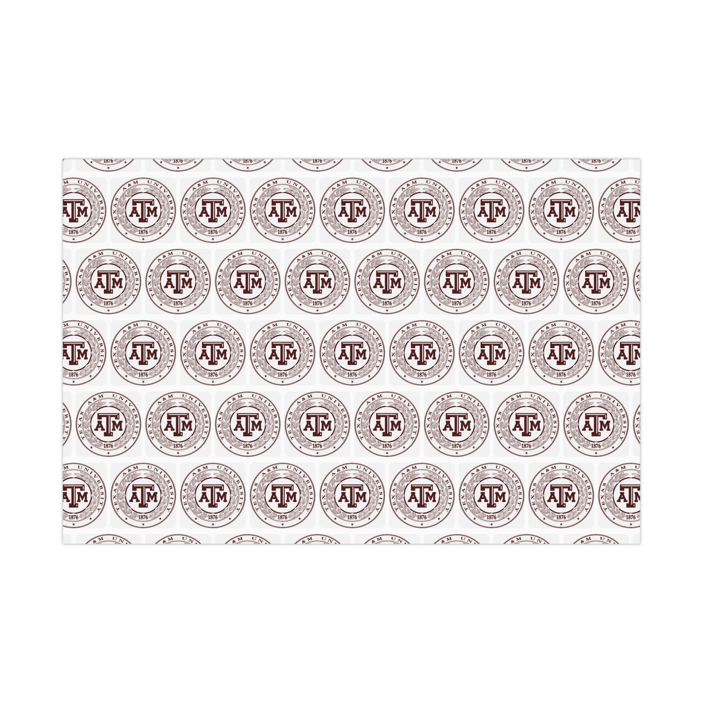 Texas A&M Seal Gift Wrap Papers