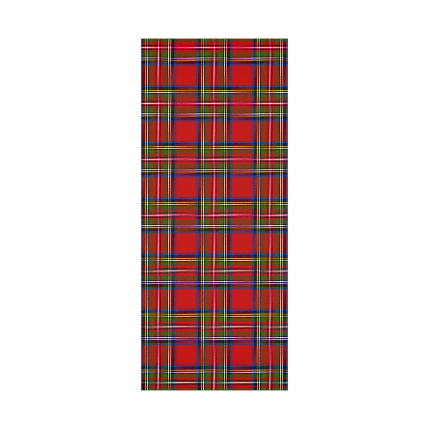 Red Plaid Gift Wrap Papers
