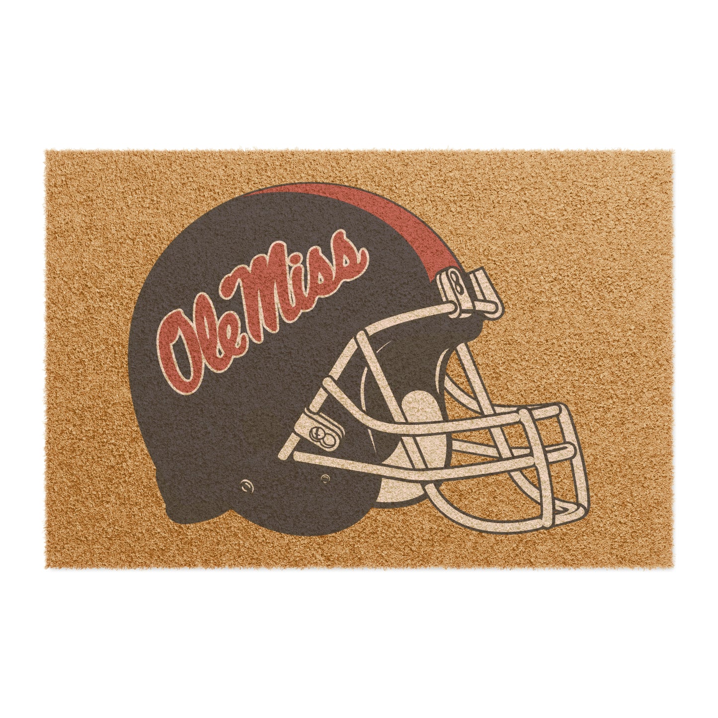 Ole Miss Helmet Doormat