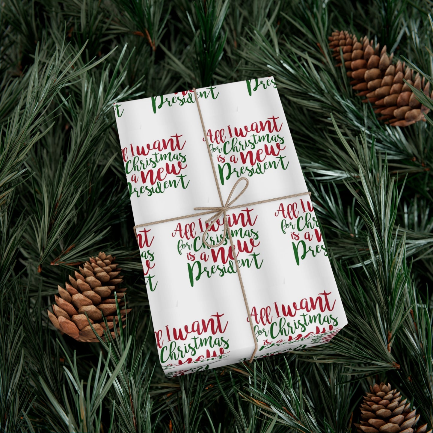 New President Gift Wrap Papers