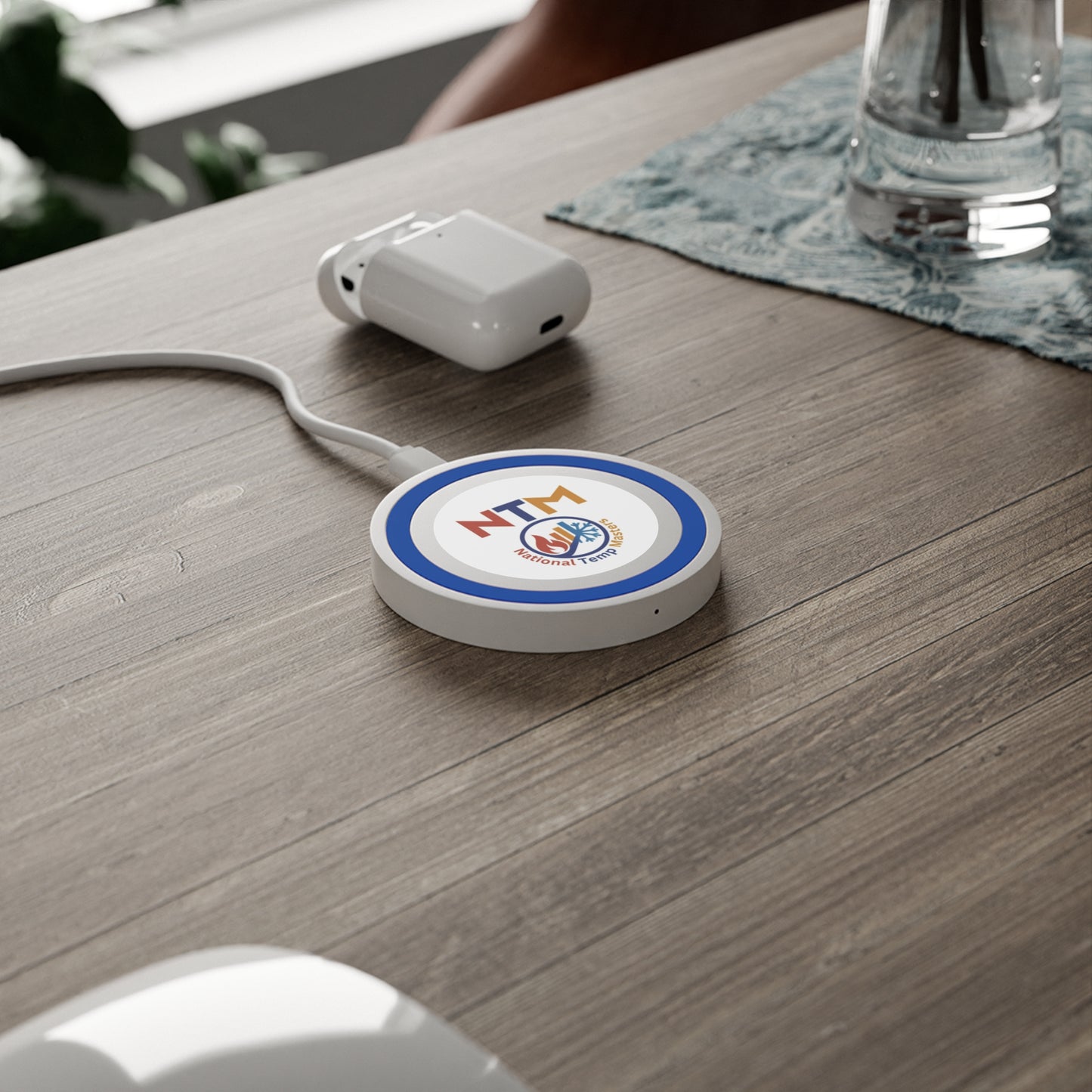 NexTech Wireless Charging Pad - Sleek and Modern Charger for Home or Office