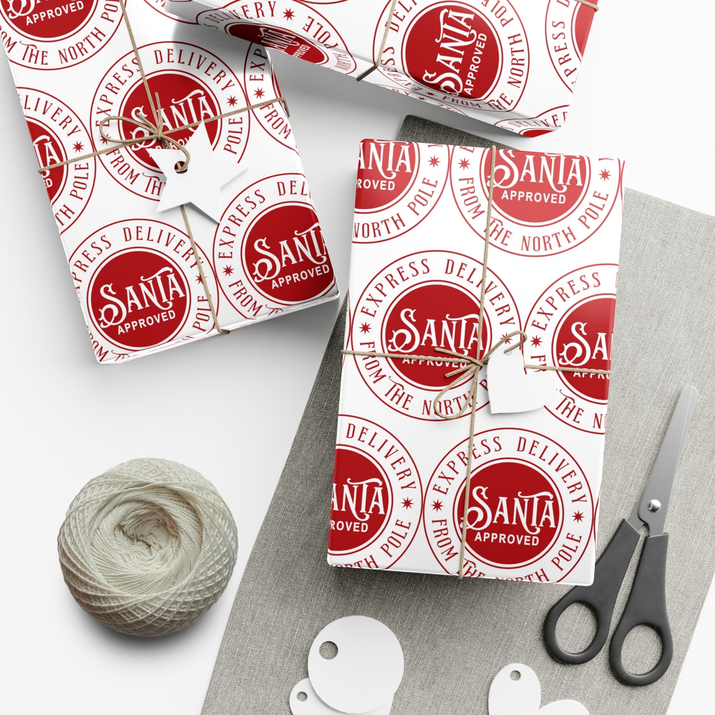 Santa Express Delivery Gift Wrap Papers