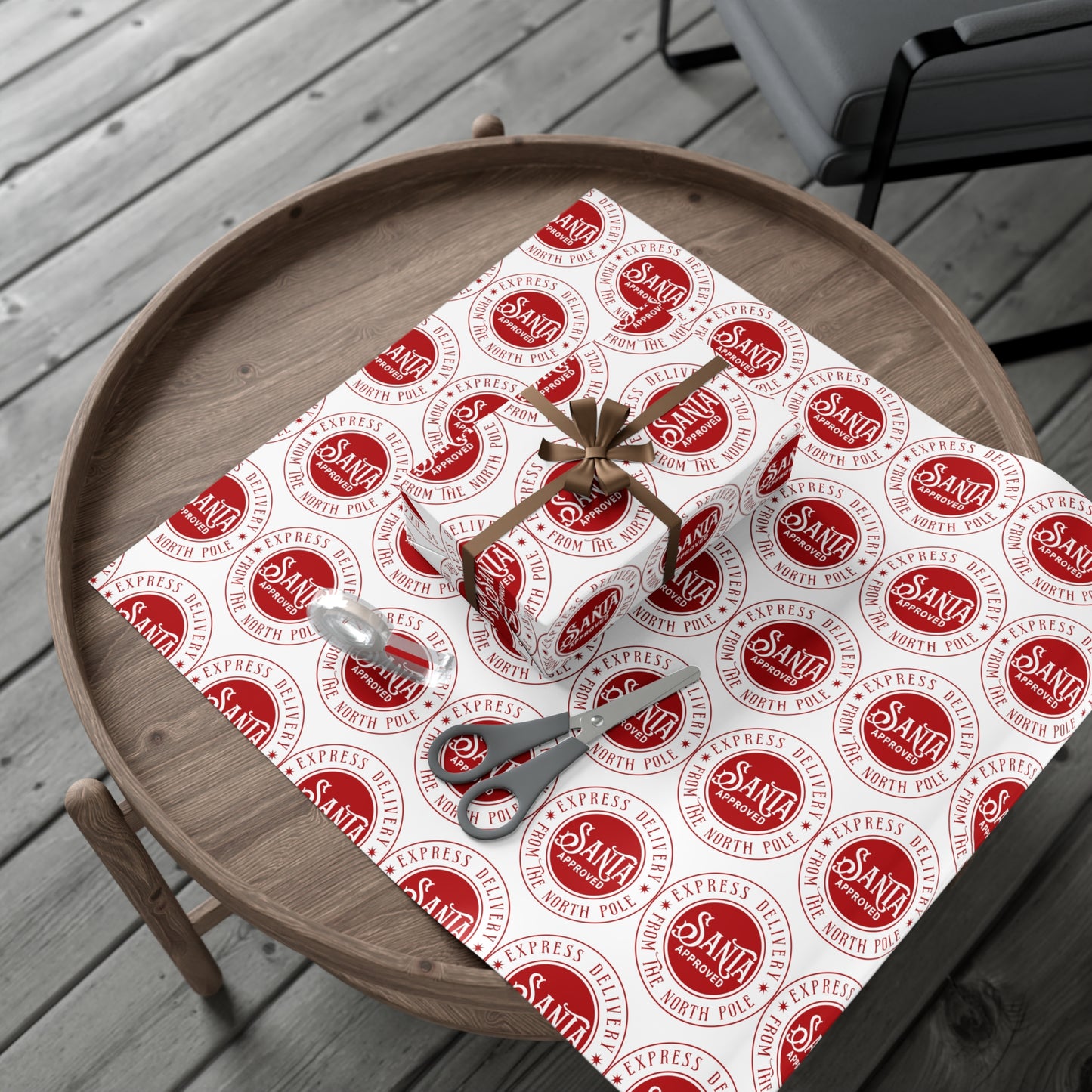Santa Express Delivery Gift Wrap Papers