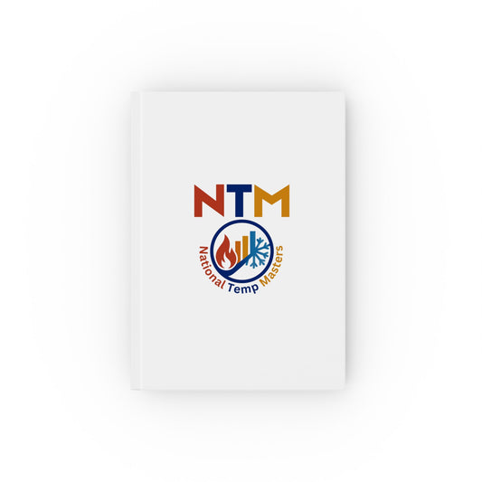 NTM Journal | Hard Backed Organizer, Personalized Notebook, Office Supplies, Work Gift, Planning Journal
