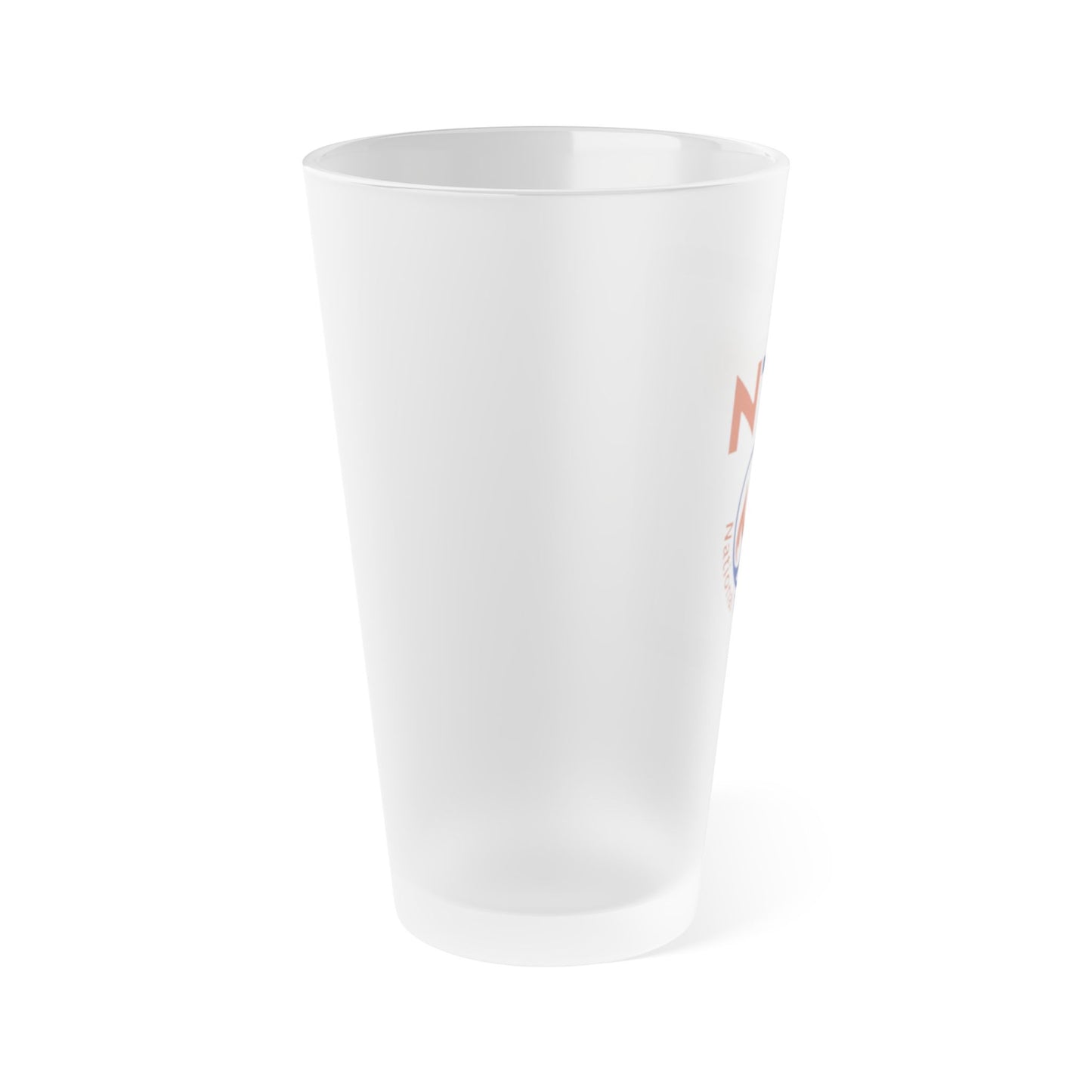 NTM Frosted Pint Glass, 16oz