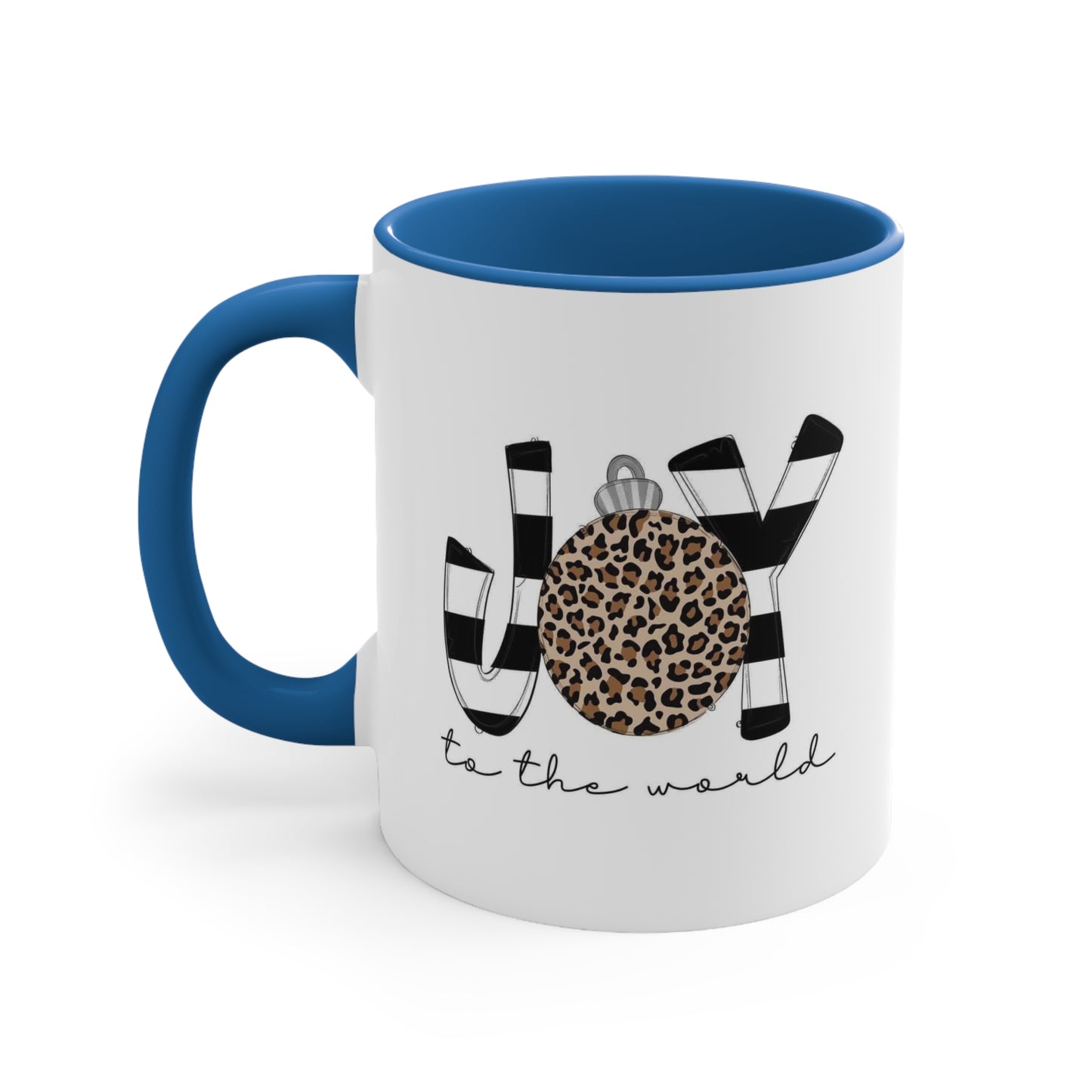Joy to the World Accent Coffee Mug, 11oz