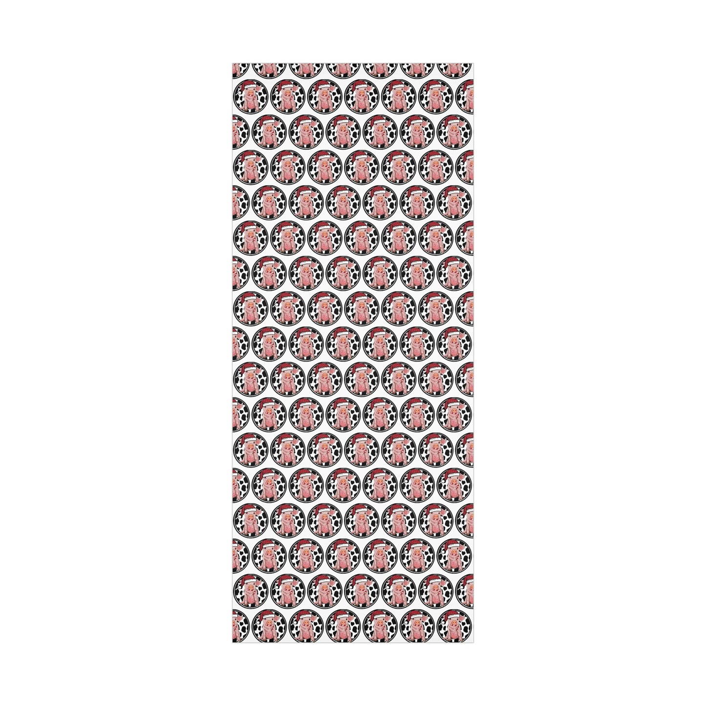 Pig Santa Gift Wrap Papers