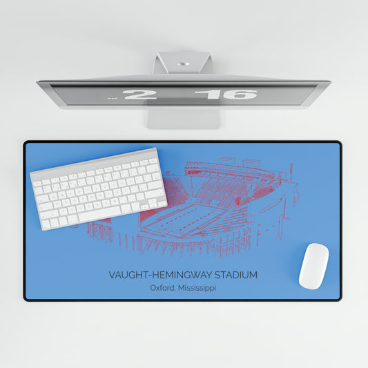 Ole Miss Vaught-Hemingway Stadium Desk Mat