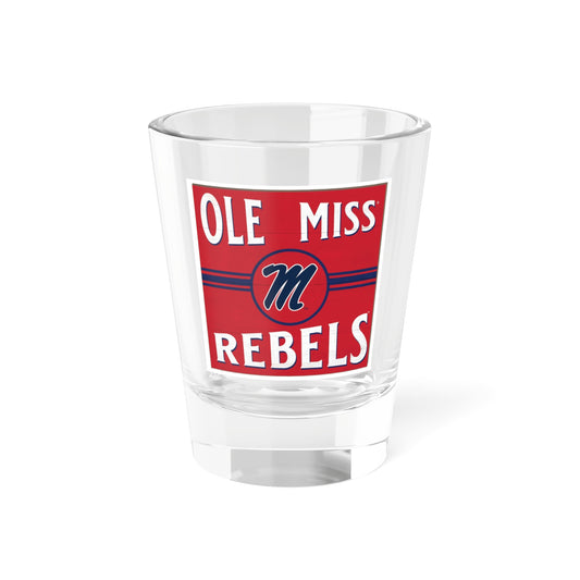 Ole Miss Rebels Shot Glass, 1.5oz