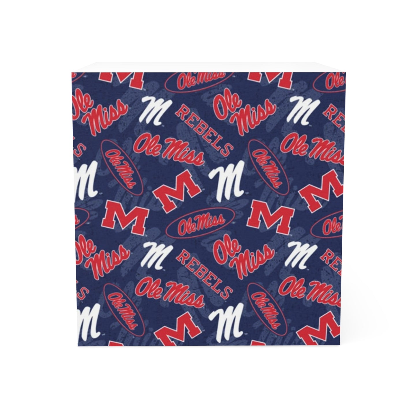 Ole Miss Multi Note Cube