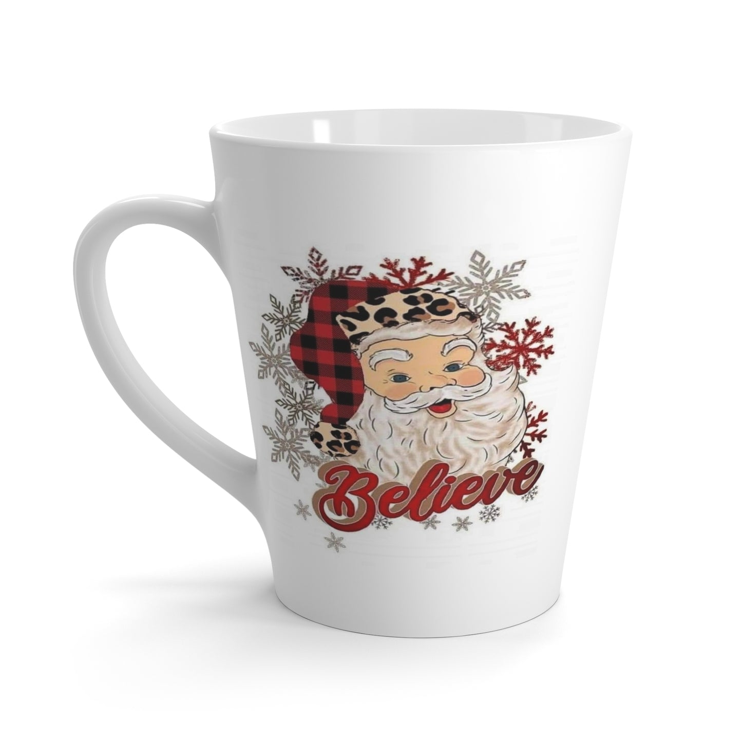 Santa Believe Latte Mug