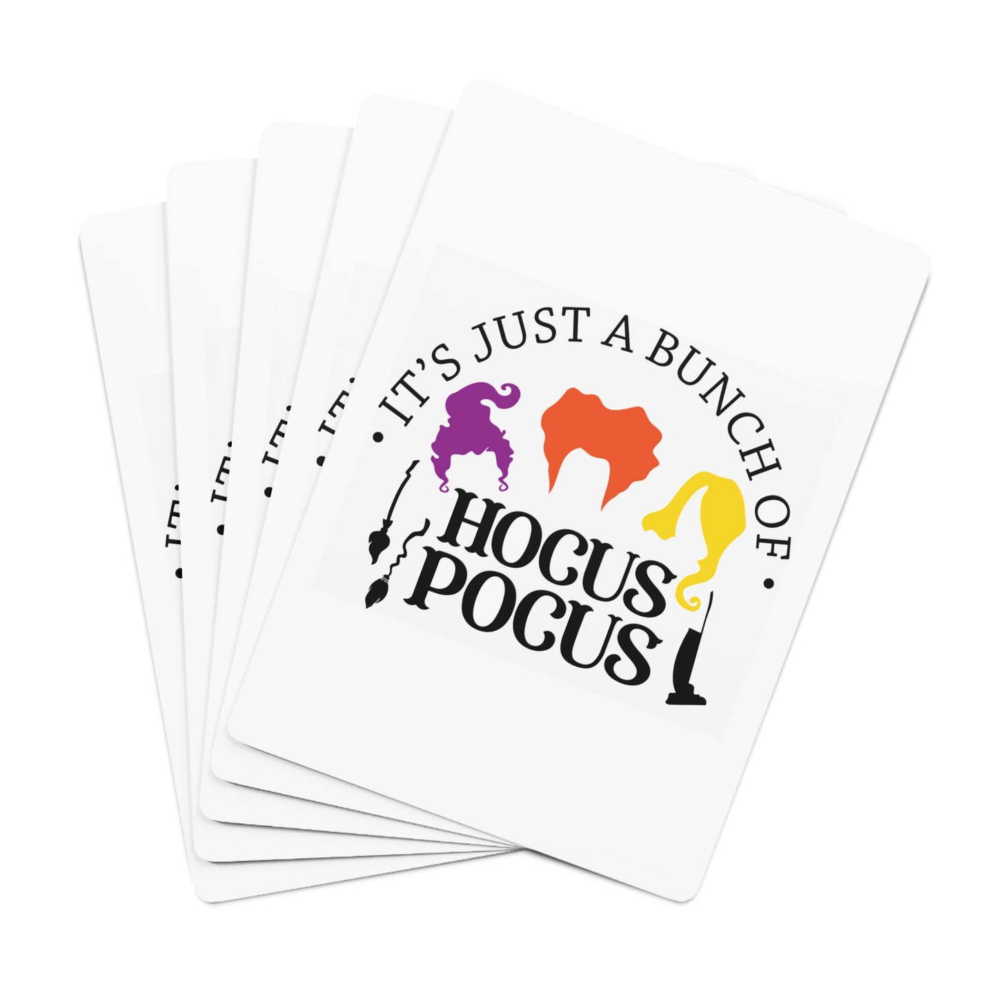 Hocus Pocus Poker Cards
