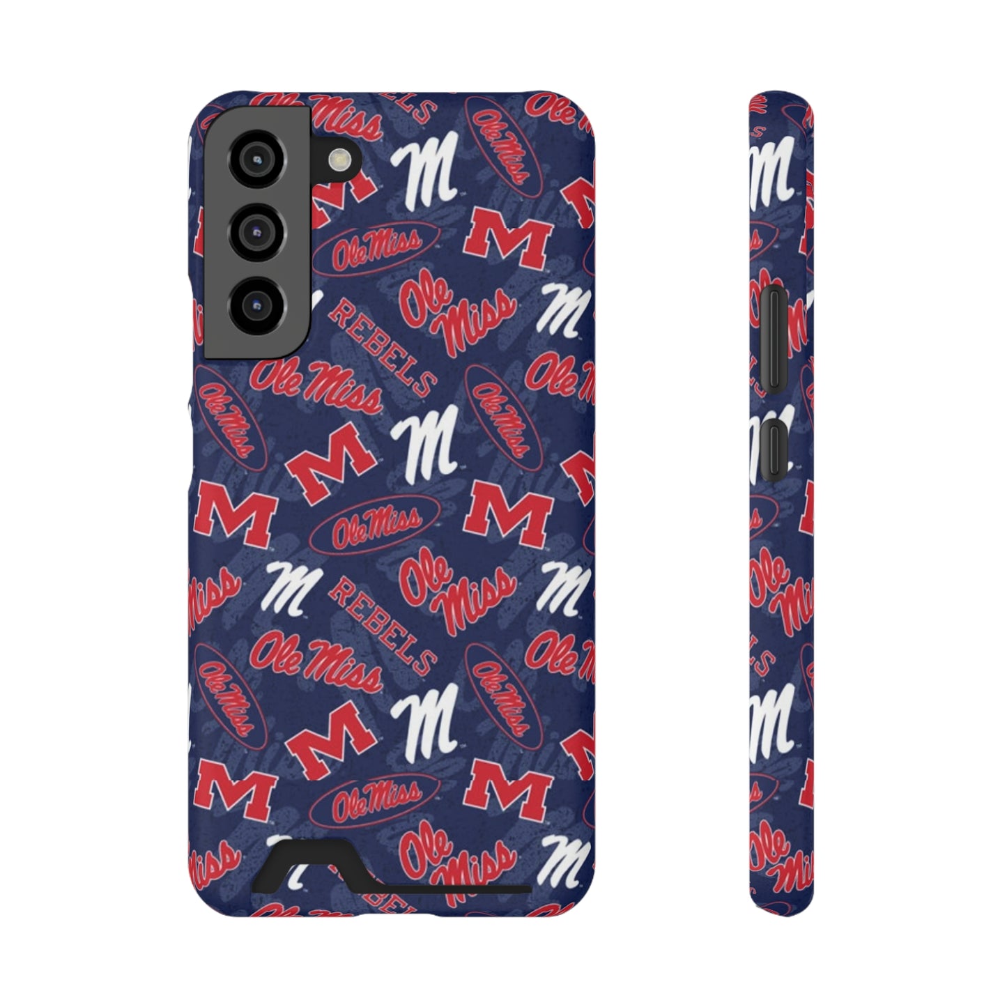 Ole Miss Phone Case With Card Holder