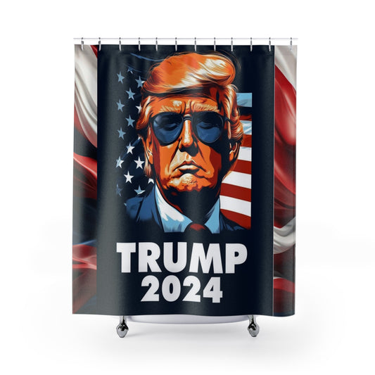 Trump 2024 Shower Curtains