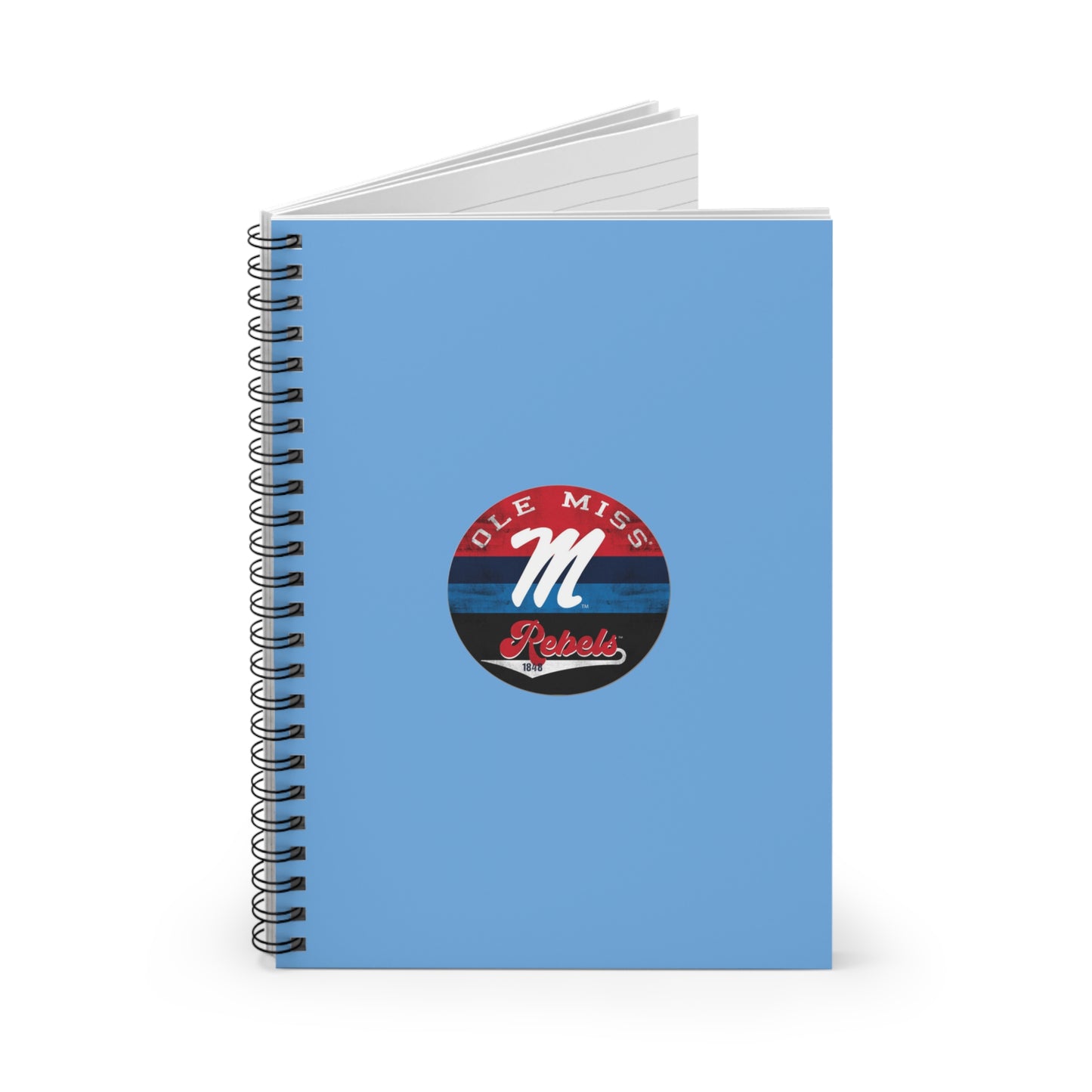 Ole Miss Spiral Notebook - Ruled Line (Blue)