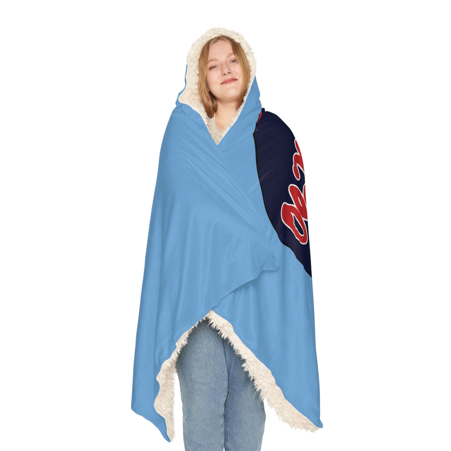 Ole Miss Helmet Snuggle Blanket