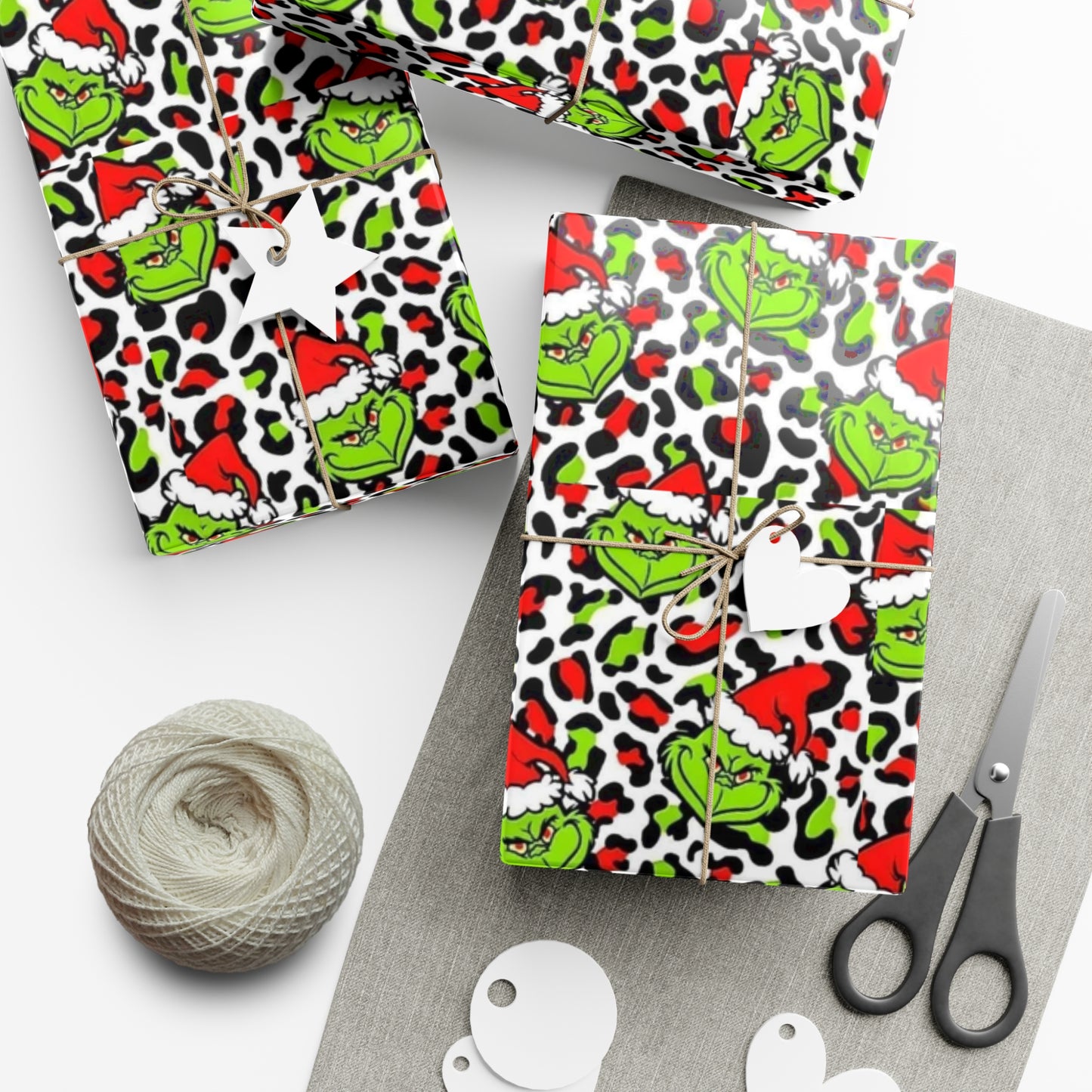 Grinch Gift Wrap Papers