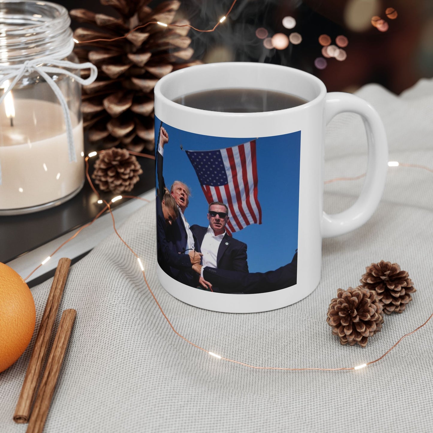 Hero Trump 2024 Ceramic Mug, (11oz, 15oz)