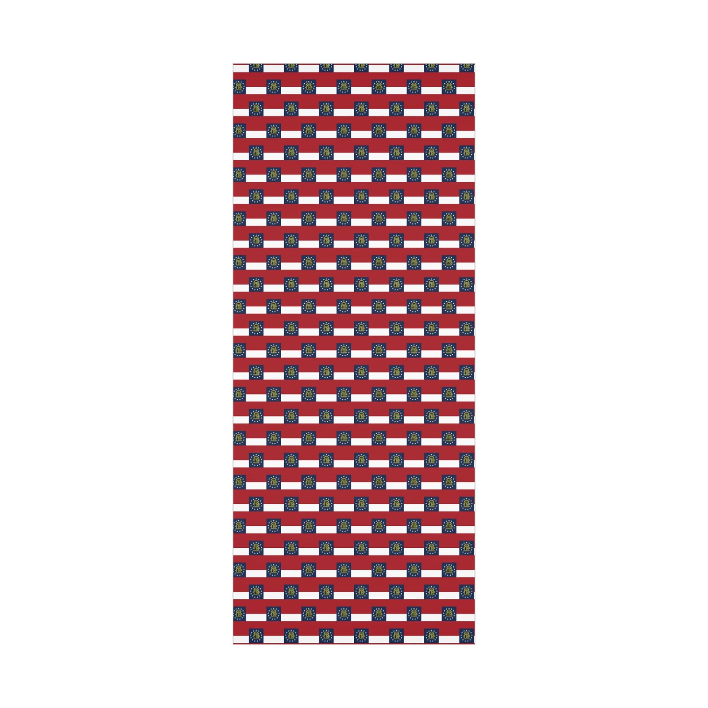 Georgia Flag Gift Wrap Papers