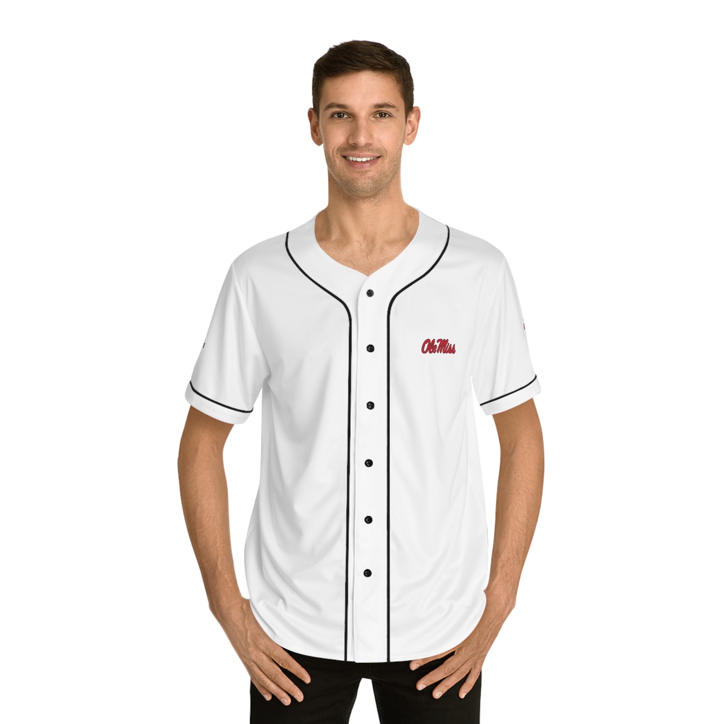 Ole Miss Men's Baseball Jersey (AOP)