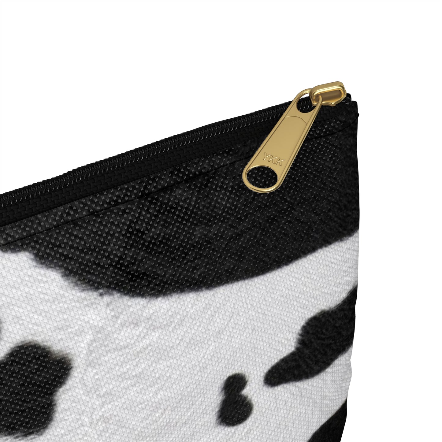 Cow Print Accessory Pouch