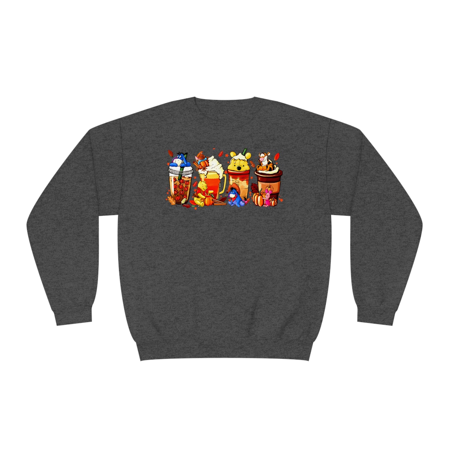Pooh Bear Latte Unisex NuBlend® Crewneck Sweatshirt