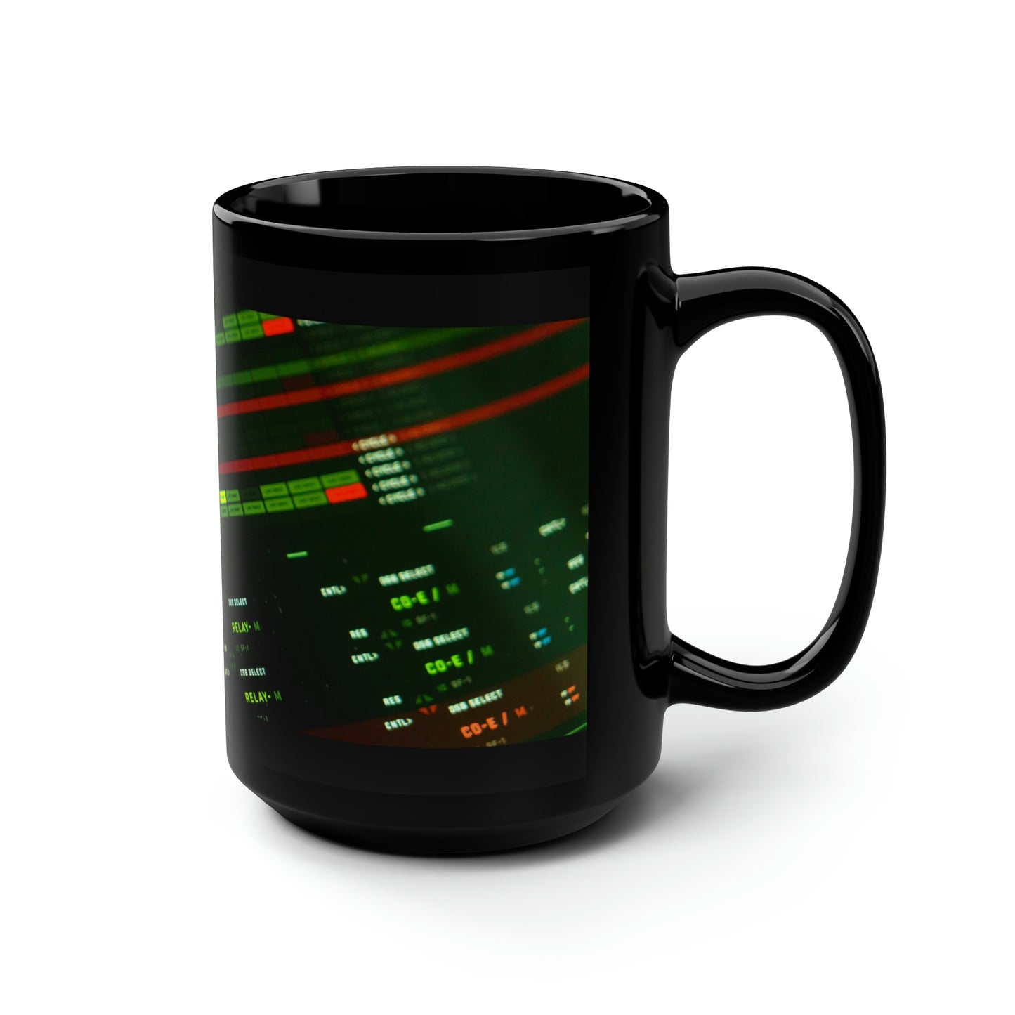 Top Gun Maverick Display 2 Black Mug, 15oz