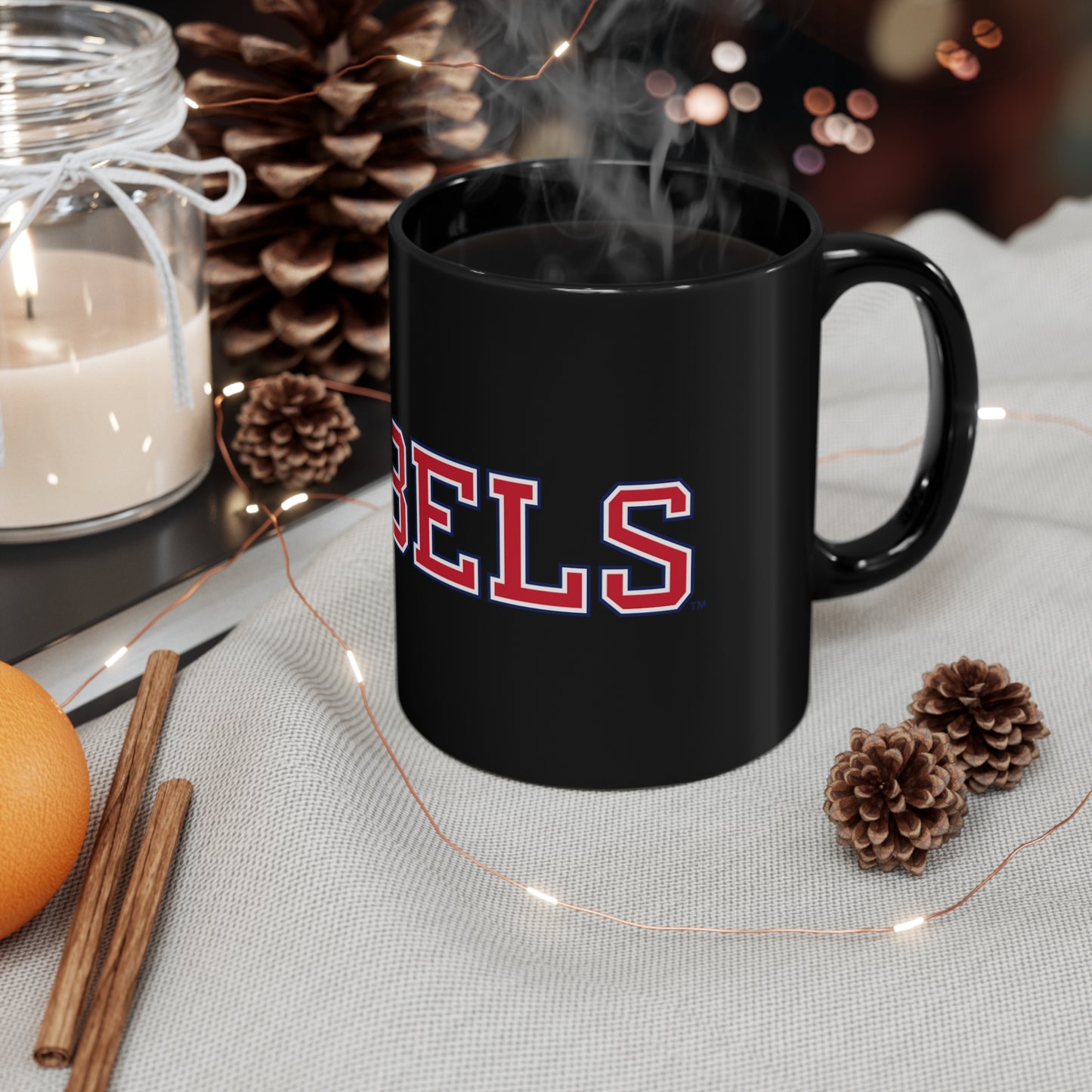 REBELS 11oz Black Mug