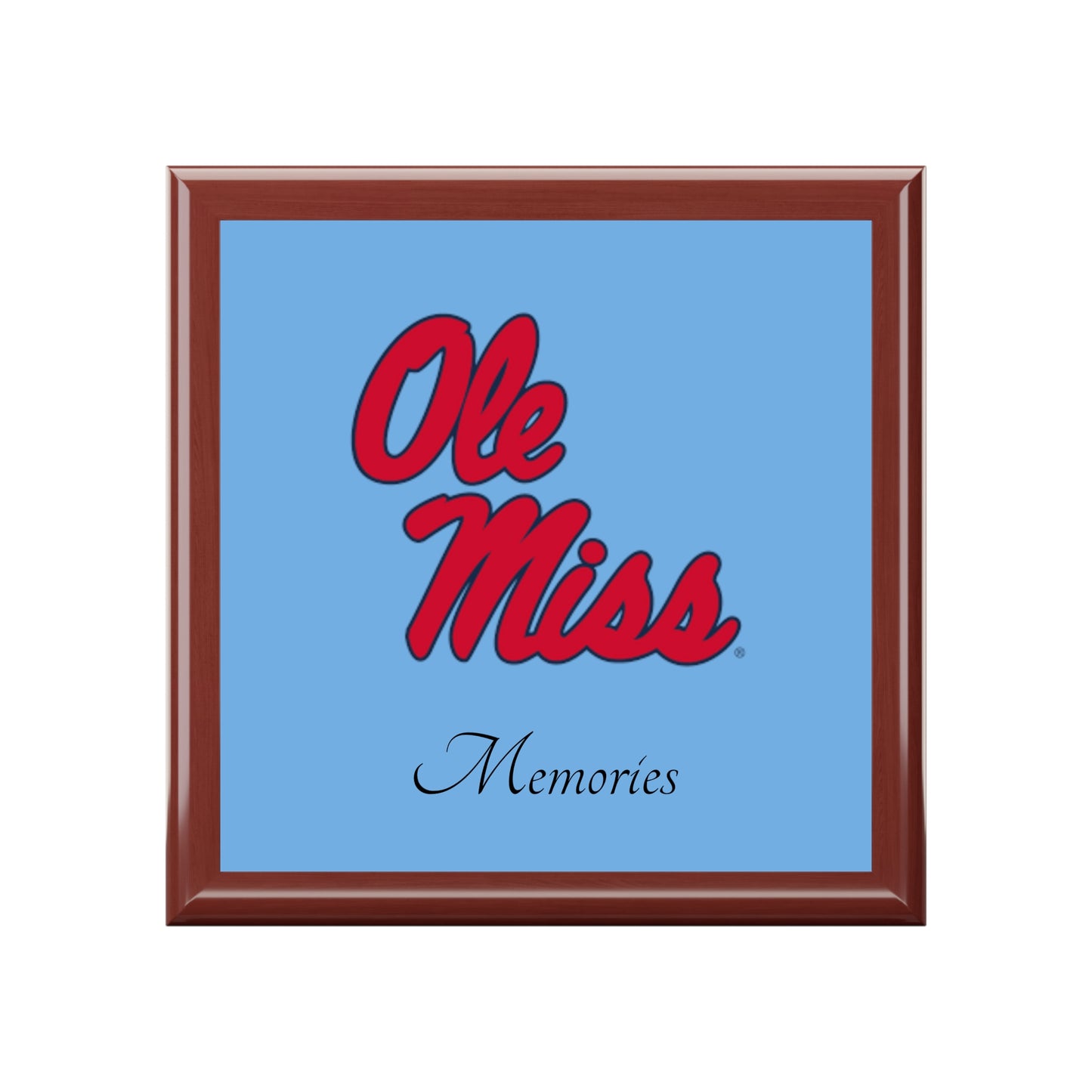 Ole Miss Memories Jewelry Box