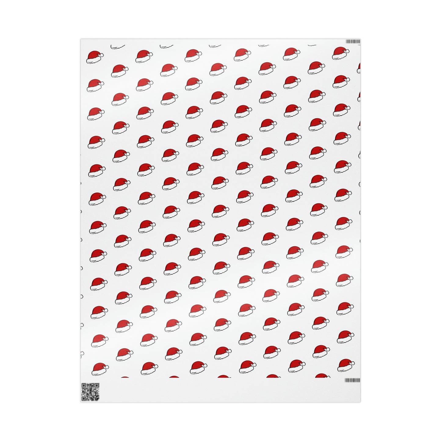 Santa Hat Wrapping Paper
