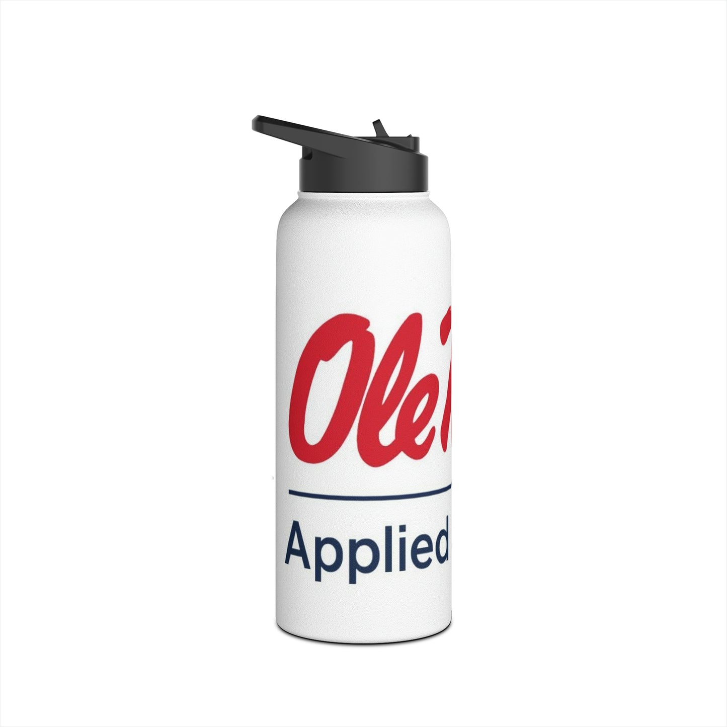 Ole Miss Applied Science Stainless Steel Water Bottle, Standard Lid