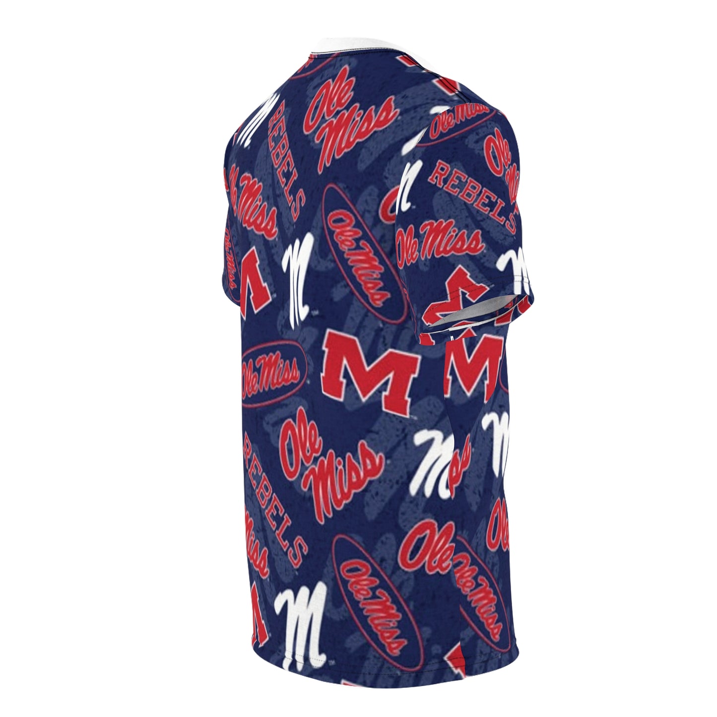 Ole Miss Unisex Cut & Sew Tee (AOP)