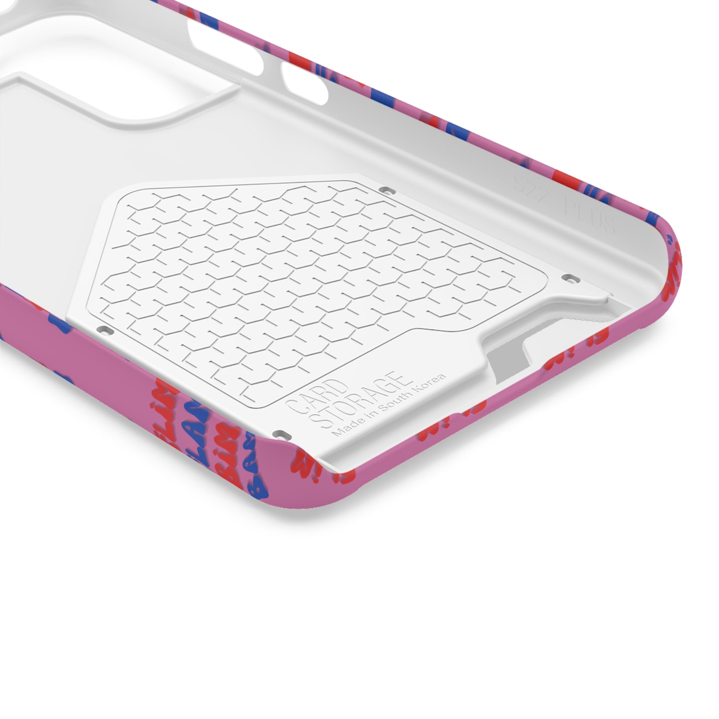 iPhone and Samsung Flim Flam Bim Bam (PINK) Phone Case With Card Holder