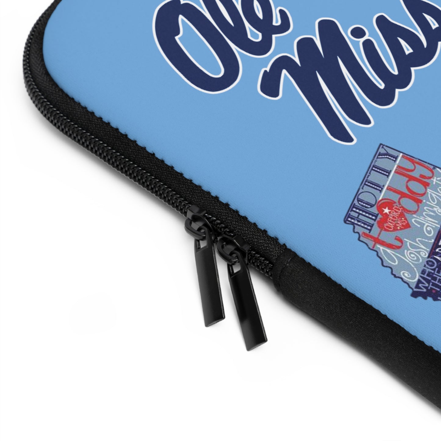 Ole Miss Laptop Sleeve (Blue)