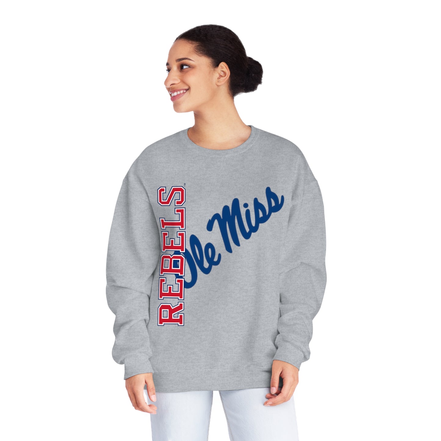Ole Miss REBELS Unisex NuBlend® Crewneck Sweatshirt