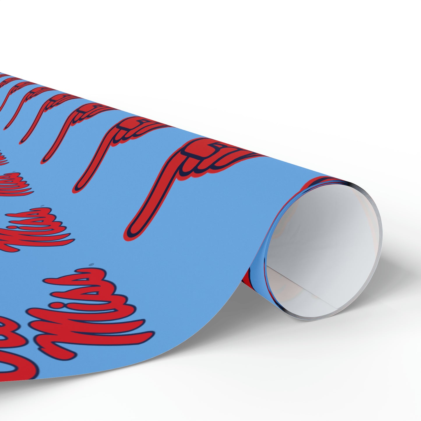 Ole Miss #1 (Blue) Wrapping Papers