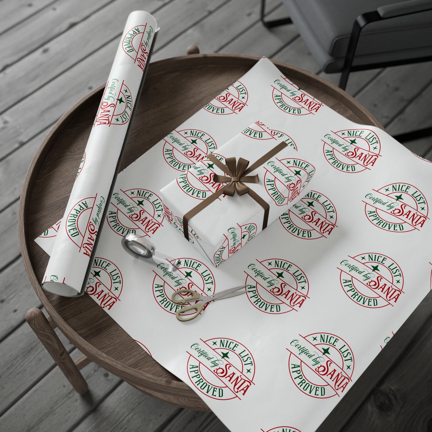 Nice List Wrapping Paper