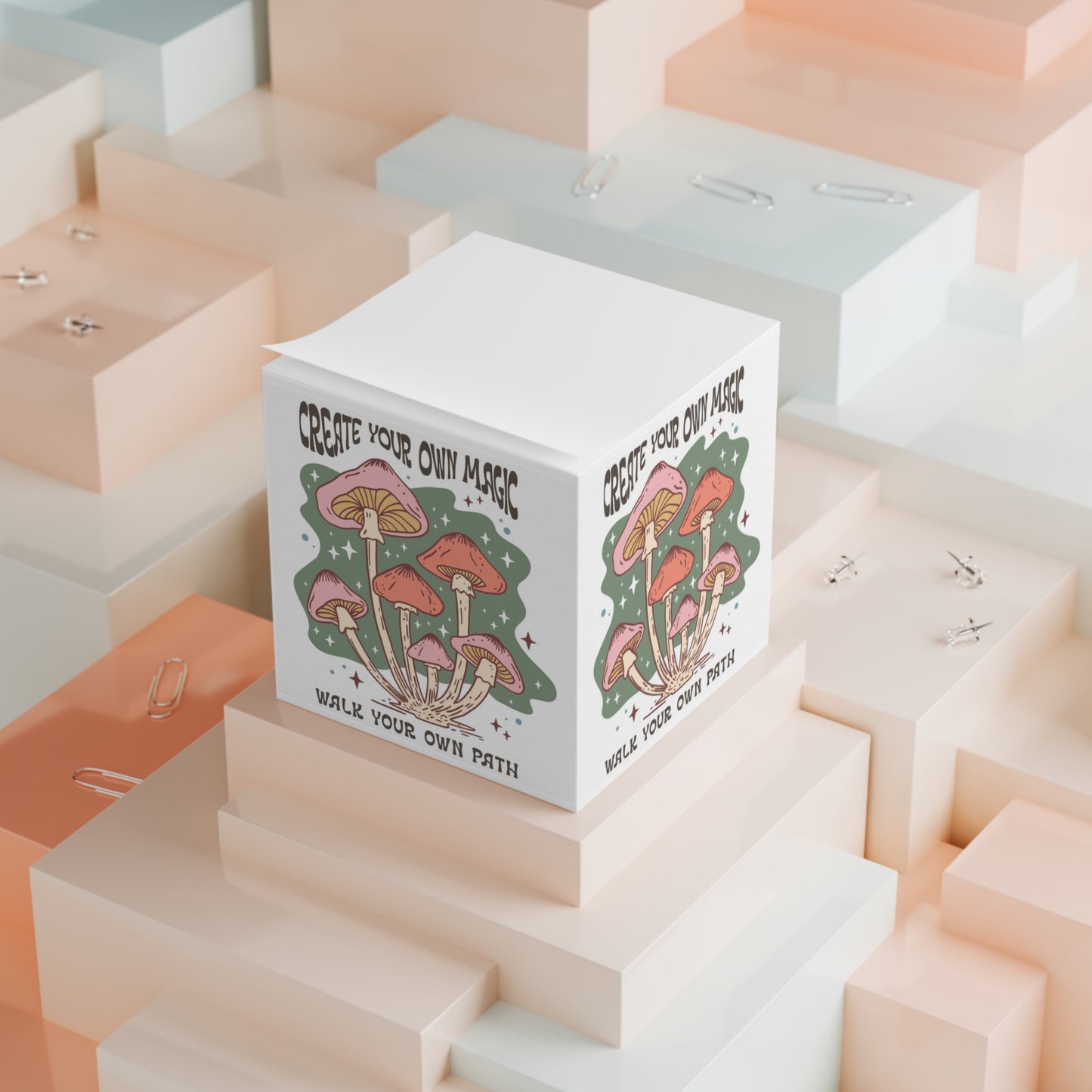 Create Your Own Path - Note Cube