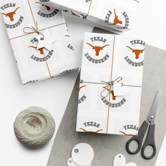 Texas Longhorns Gift Wrap Papers